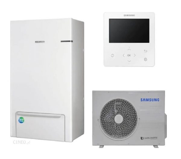 Samsung Toplotne črpalke EHS Split (A2W) AE060RXEDEG/EU+AE090RNYDEG/EU-6 kW