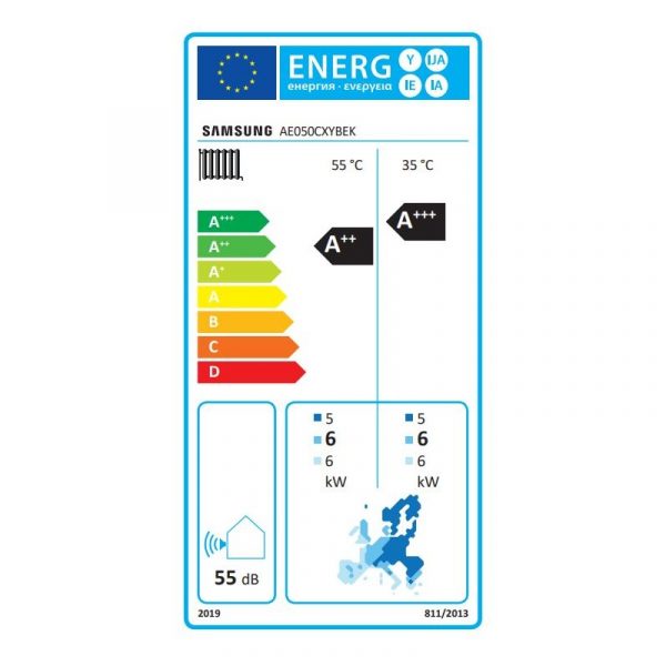 Samsung Toplotna črpalka EHS Mono HT R290-AE050CXYBEK/EU-5kW - Image 5